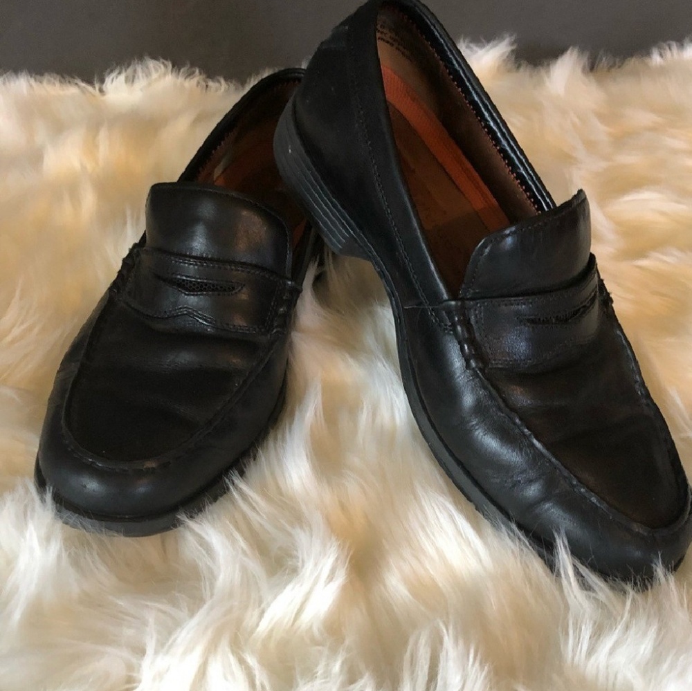 Clarks Mens Tilden Way Loafers Slip-on